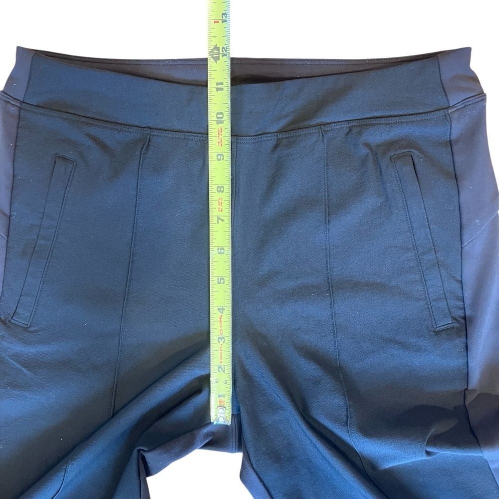 ATHLETA Headlands Hybrid Straight Leg Black Pants Stretch Women's Size 8 - Picture 8 of 15